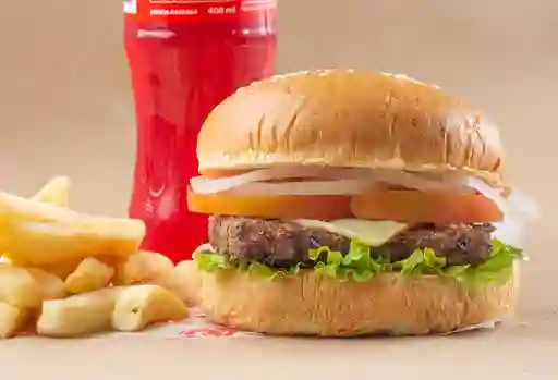 Hamburguesa Grillé Carne en Combo