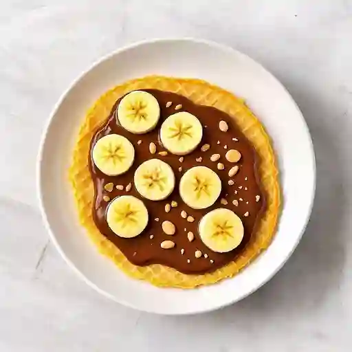 Oblea De Nutella Con Banano