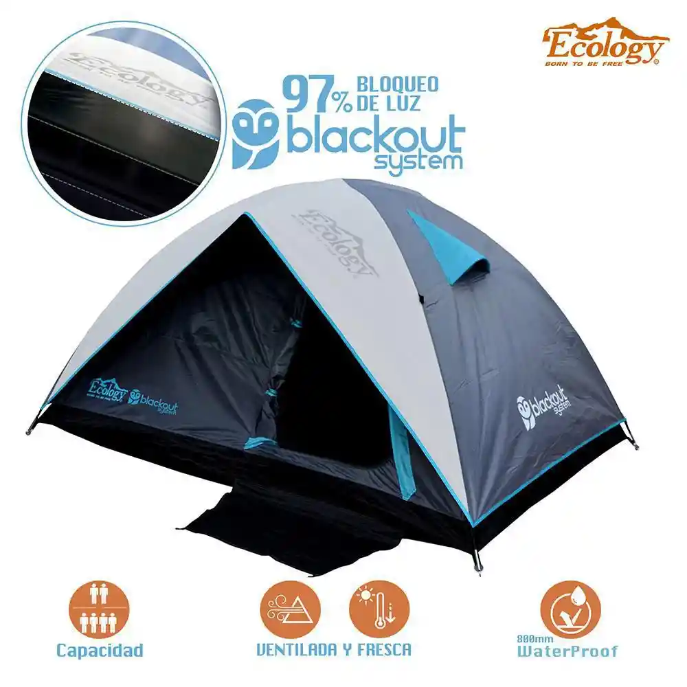 Carpas Camping 2 Personas Ecology 11110