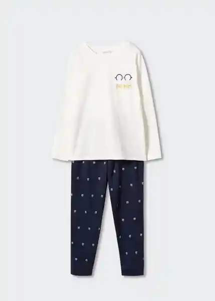 Pijama Harry Offwhite Talla 10 Niños Mango