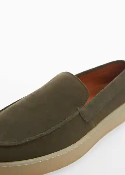 Zapatos Easy Khaki Talla 43 Hombre Mango