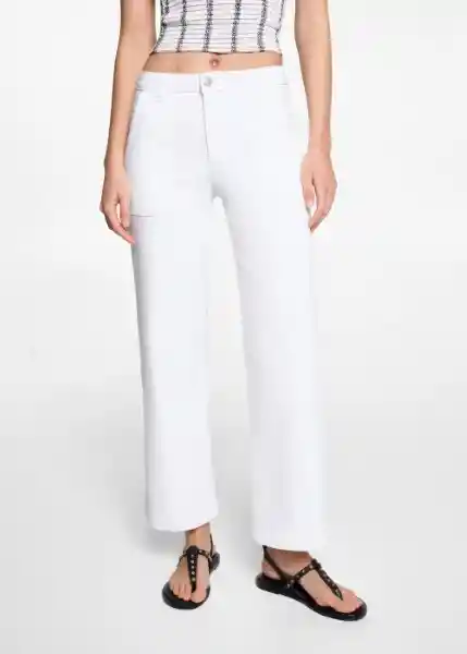 Jean Utilityb Off-White Talla 19 Teen Niña Mango