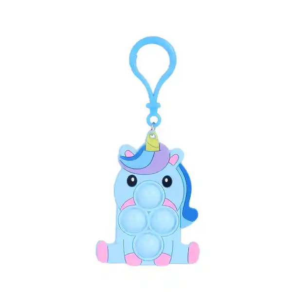 Adorno Juguetes Sensoriales Antiestrés Unicornio Azul Miniso