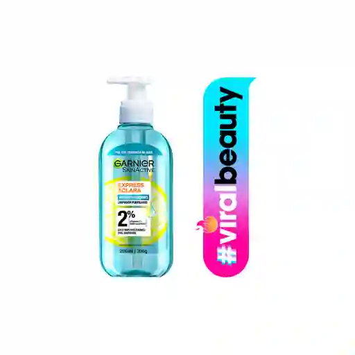 Gel Limpiador Profundo  Garnier Express Aclara  Anti Imperfecciones 200 ml