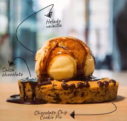 Cookie Pie con Gelato