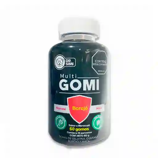 GOMAS BOROJO/MACA/GUARANA 60 UND
