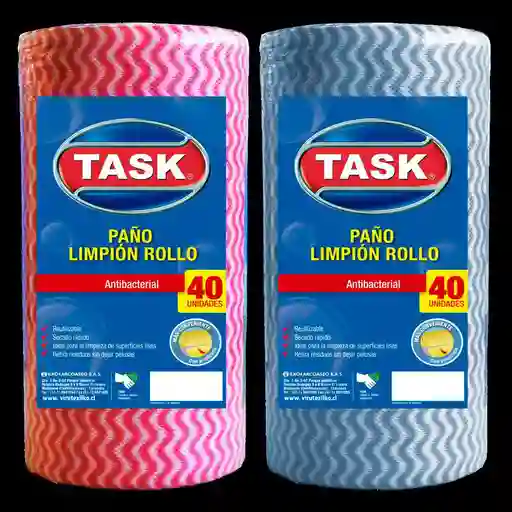 Precio Especial Paño Limpion Rollo Task