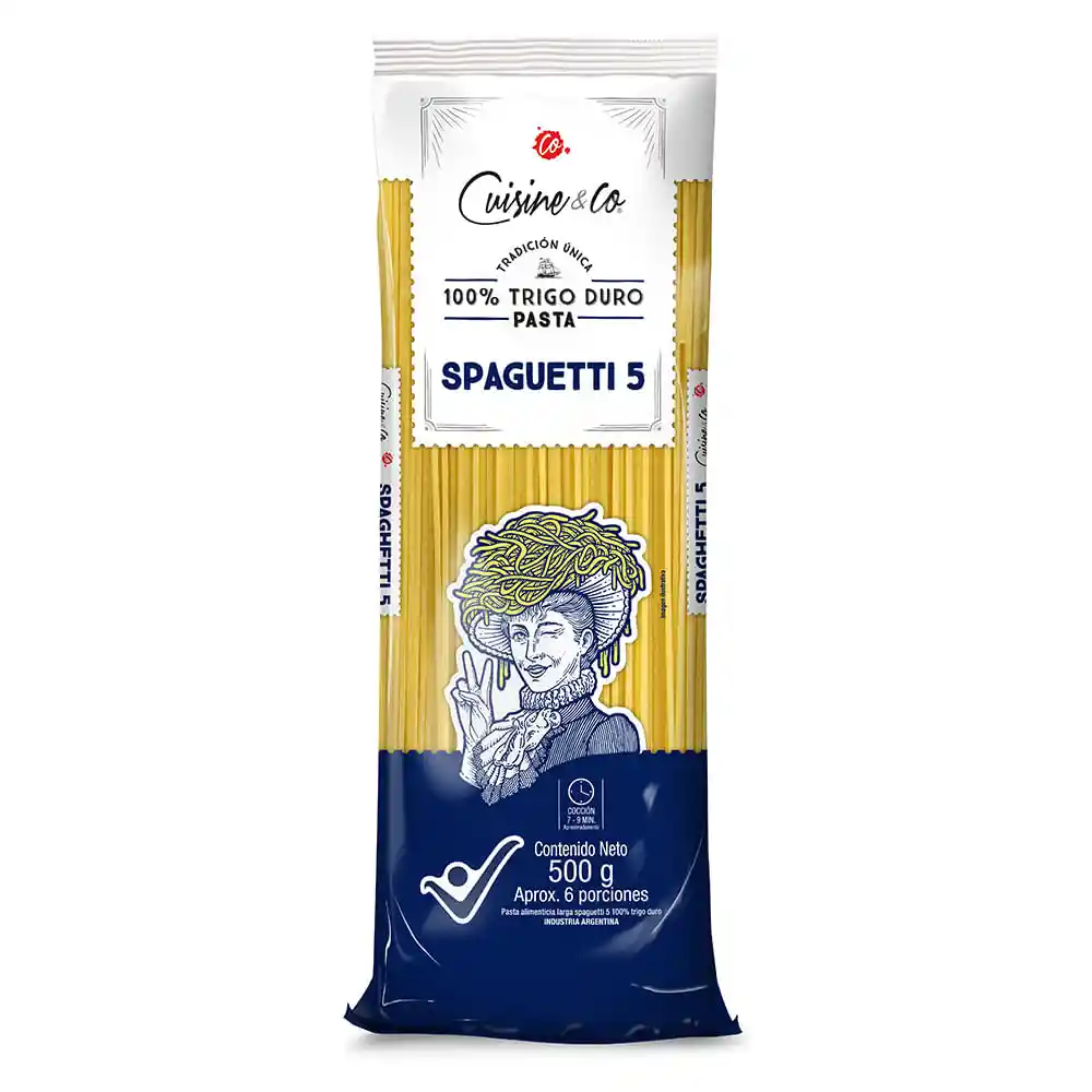 Pasta Spaghetti Trigo Duro Cuisine & Co