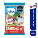 Leche en polvo EL RODEO azucarada x 450g gratis 75g