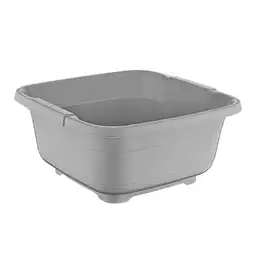 Palangana Con Tapón Gris