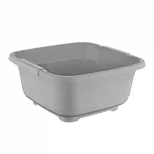 Palangana Con Tapón Gris