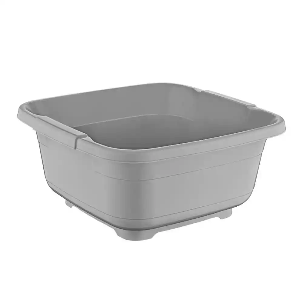 Palangana Con Tapón Gris