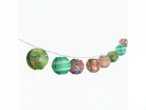 Set Luz Decorativas Pantalla Color 2.10 Metros Casaideas