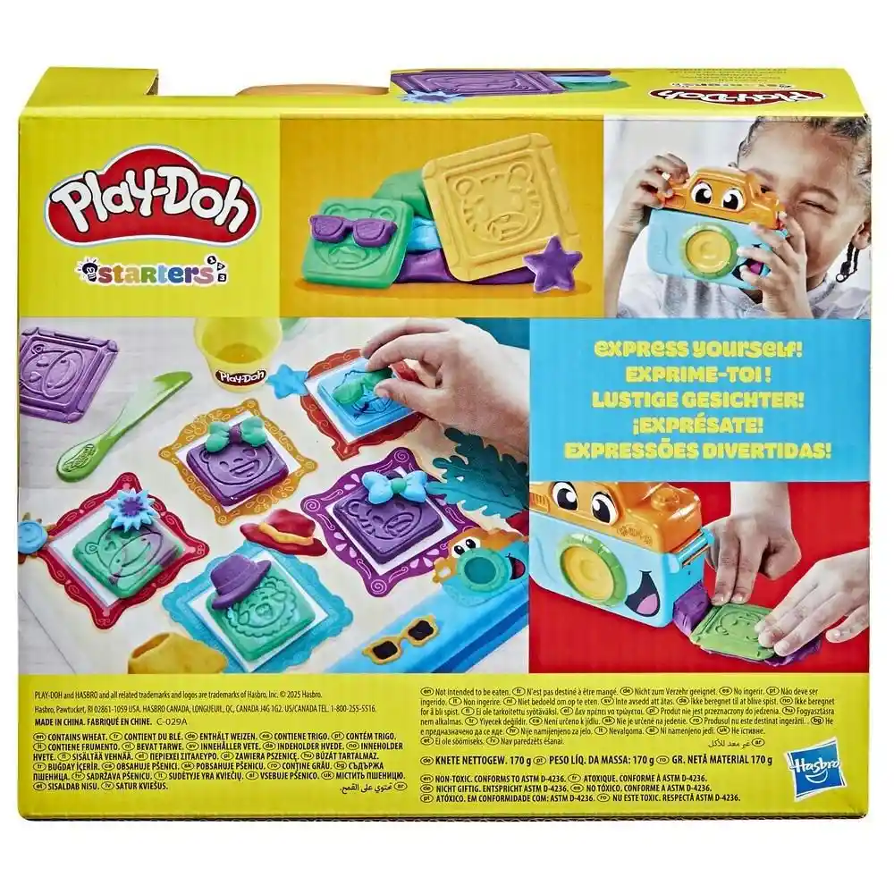 Plastilinas Starters Divertido Set de Fotos Play Doh