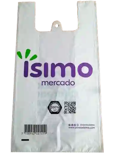Bolsa Para Cargar Punt Pago Reciclada QR Isimo