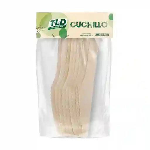Cuchillo Biodegradable T/l/d Todos Los Dias Sin Ref