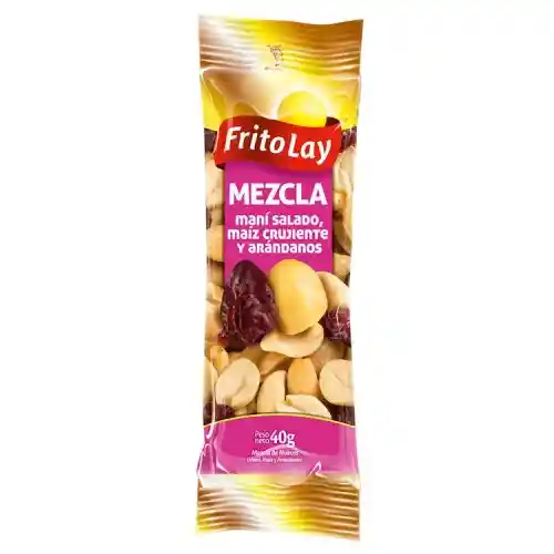 Frito Lay Mezcla de Nueces Maní Maíz Crujiente y Arándanos
