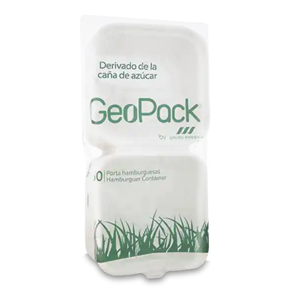 Geopack Recipiente Porta Hamburguesa