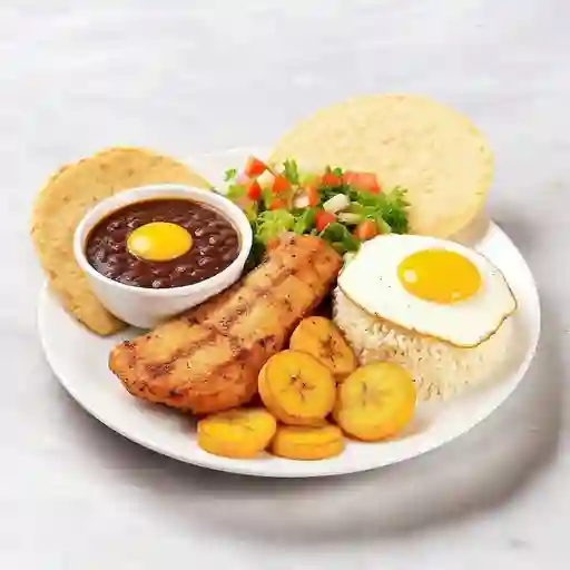 Mini Bandeja Con Rodaja De Bagre