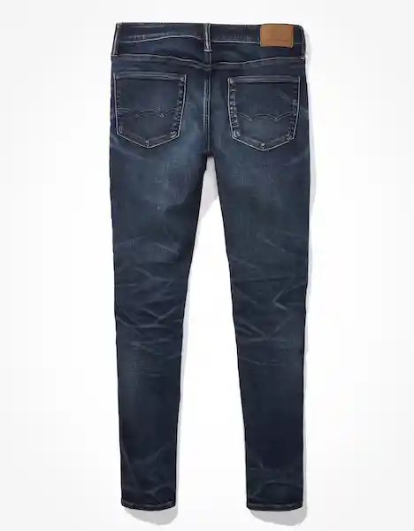 Jean Skinny Hombre Azul Talla 36 x 32 American Eagle