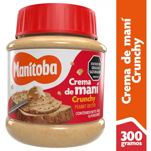 Manitoba Crema Maní Crunchy