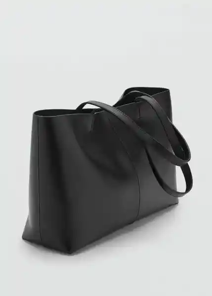 Bolso M Manu Negro Talla 99 Mujer Mango