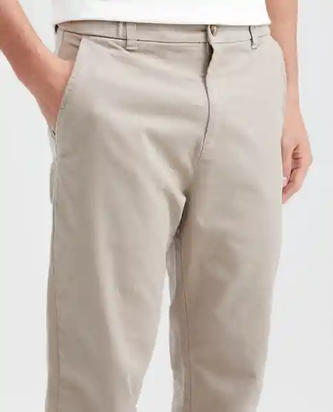 Jogger Crudo Beige Claro Talla 30 Chevignon