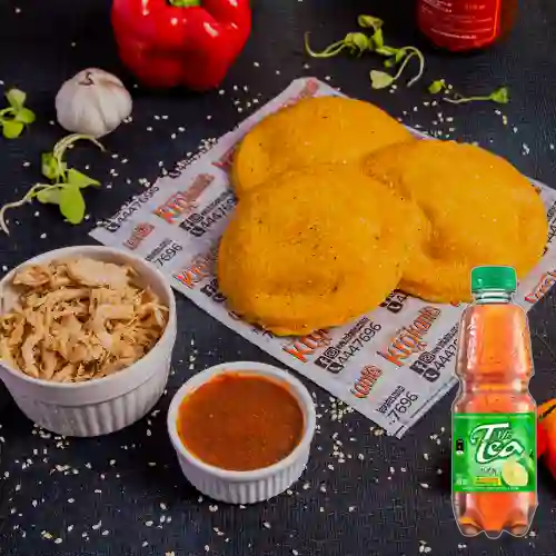 Combo Pastel de Pollo Grande + Mr Tea Limón 300 ml