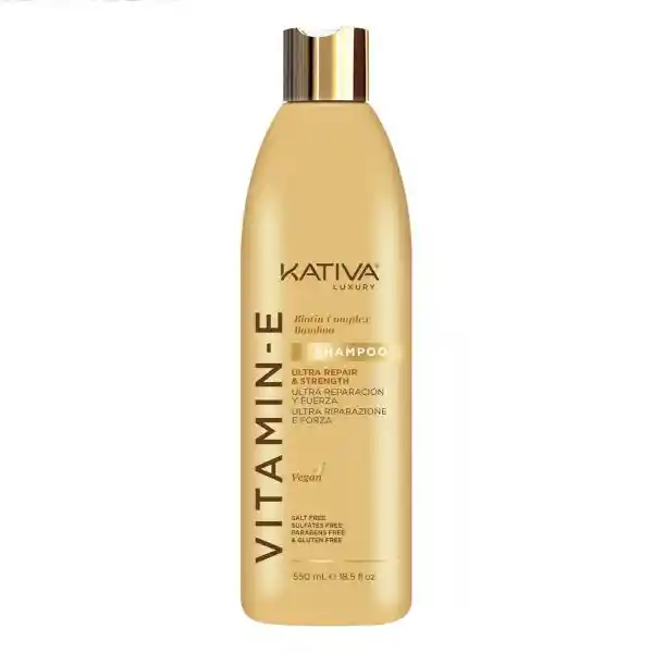 Kativa Shampoo Repara y Fuerza Vitamina E