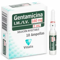Vitalis Gentamicina (160 mg/2 mL)