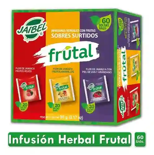 Frutal infusión Herbal Sabores Surtidos