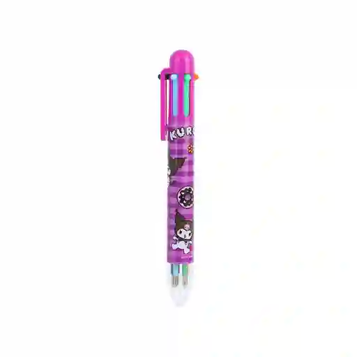 Esfero Kuromi Sanrio 6 Colores Miniso