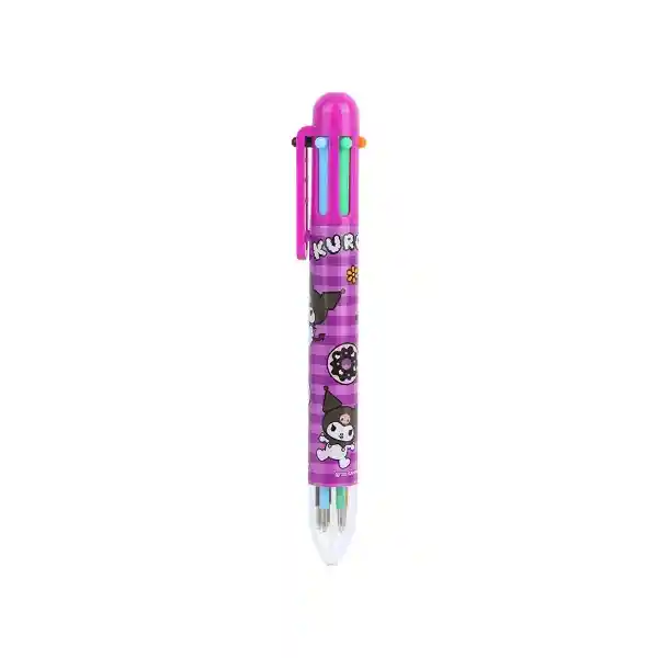 Esfero Kuromi Sanrio 6 Colores Miniso