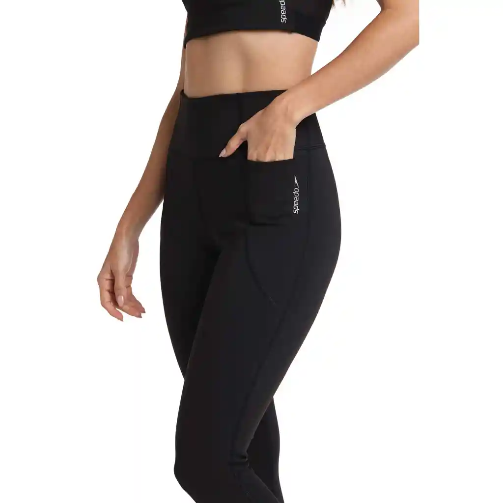 Leggings Sleek Night Mujer Negro-m