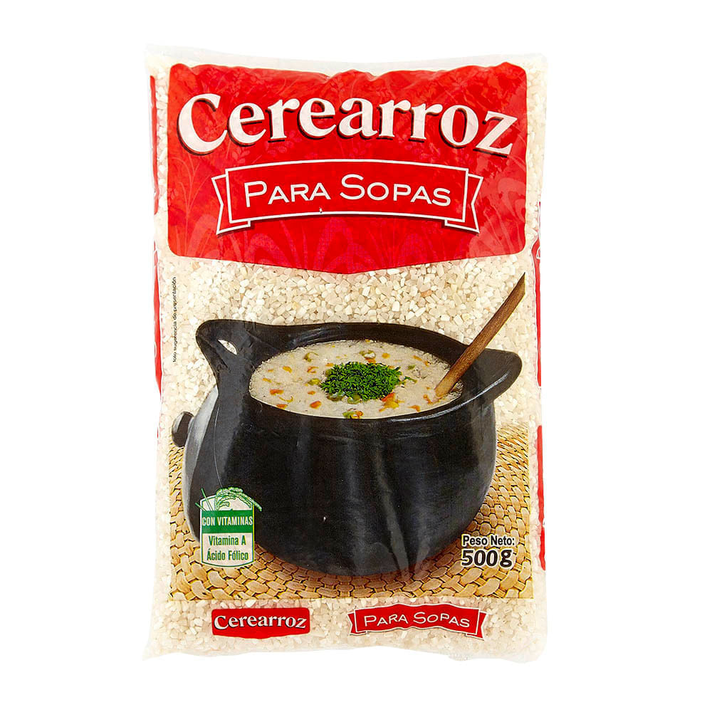 Cerearroz Arroz Blanco para Sopas 500 g