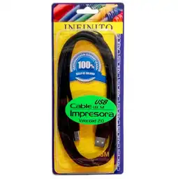 Infinito CablePara Impresora USB Alta Velocidad