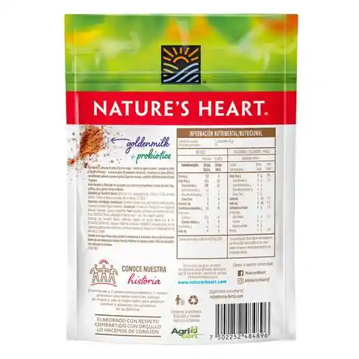 Mezcla de Cúrcuma y Jengibre NATURES HEART 100 gr