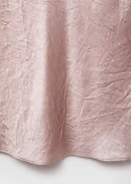 Blusa Raida Rosa Pastel Talla S Mujer Mango