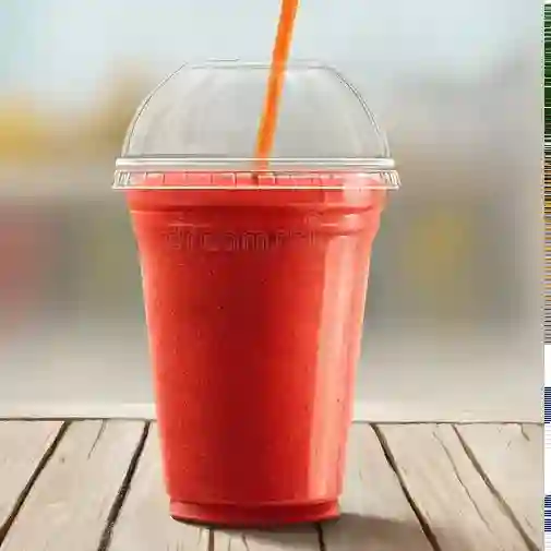 Jugo natural sabor fresa agua