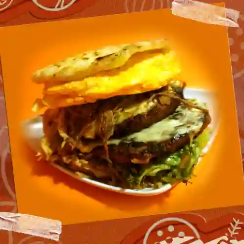 Arepa Burger Monster