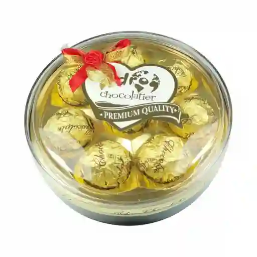 Adro Chocolates Golden Premium Estuche Redondo