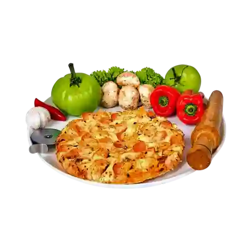 Pizza especial caracol mitad - mitad