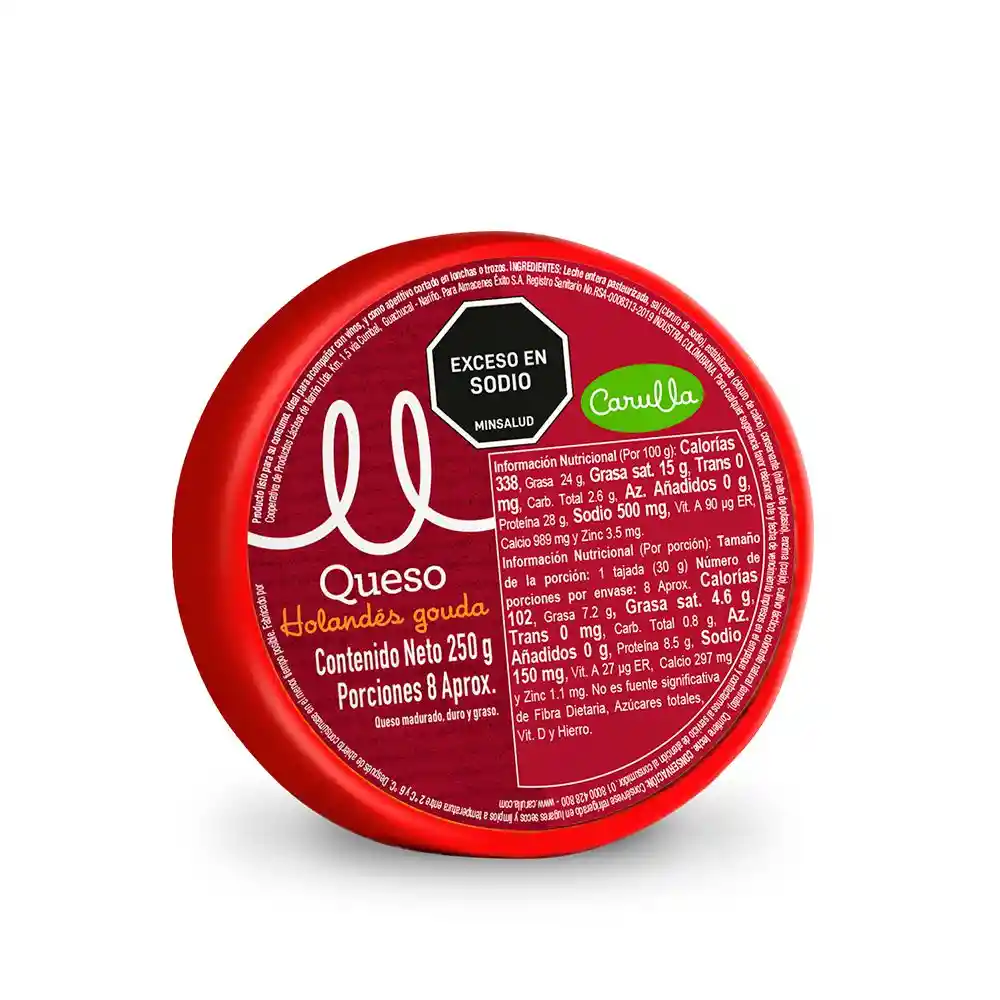 Queso Holandes Gouda Carulla