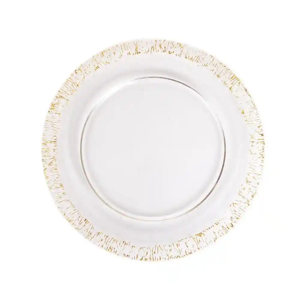 Plato de Vidrio Con Borde Concepts 413060014