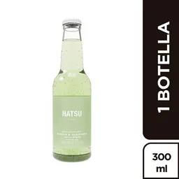 Hatsu Soda con Gas Sandía y Albahaca