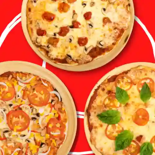 Combos Pizzas X3
