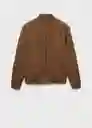 Chaqueta Bero Cognac Talla S Hombre Mango