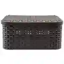 Curver Caja Organizadora 205839 Rattan Café 8.1 L