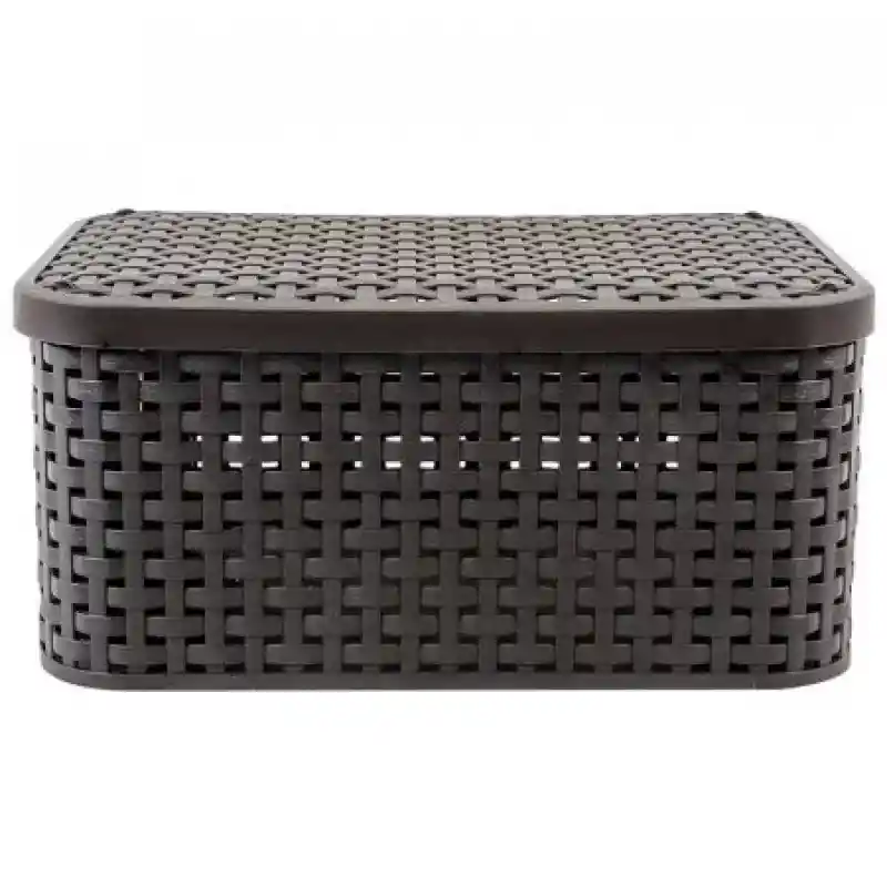 Curver Caja Organizadora 205839 Rattan Café 8.1 L