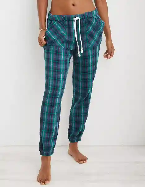 Pantalón de Pijama Aerie Azul Talla XS REG American Eagle